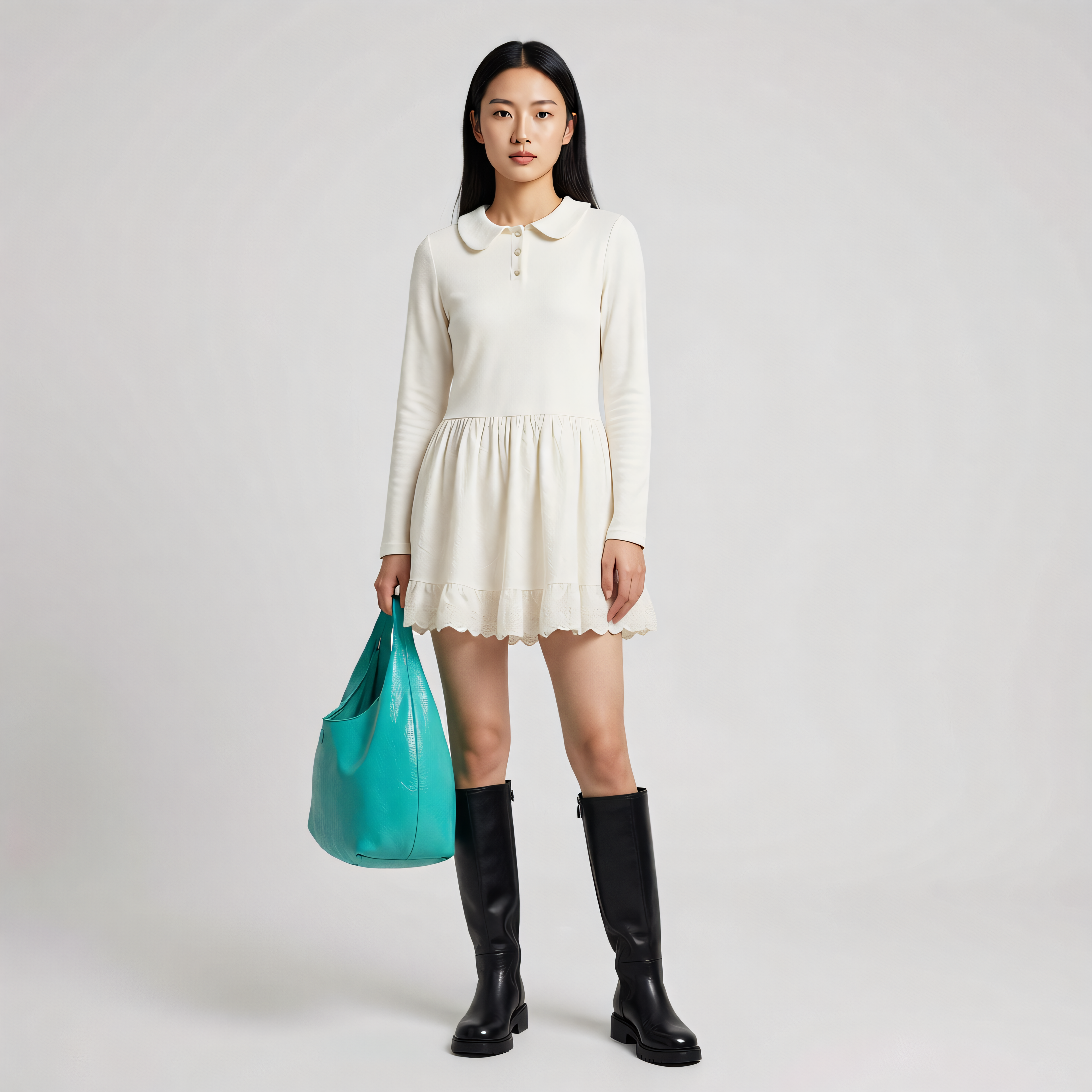 中国女模特