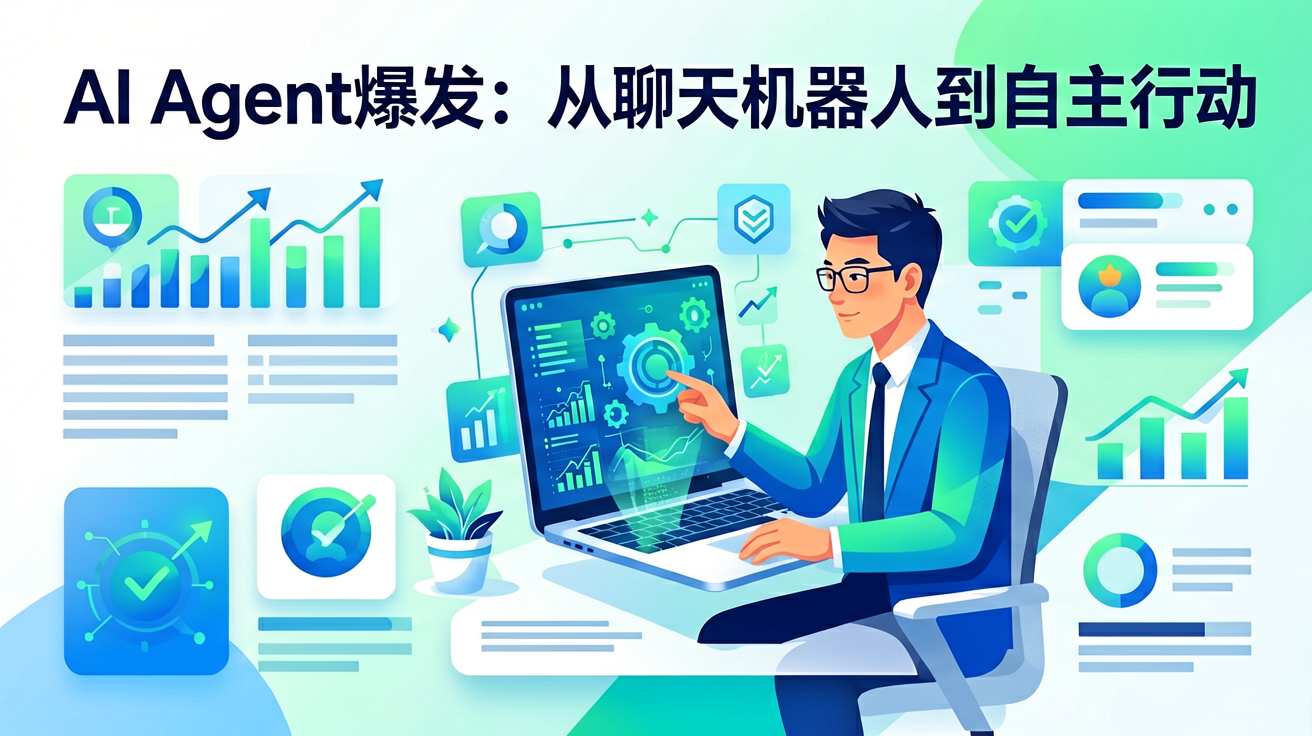 AI Agent爆发：从聊天机器人到自主行动