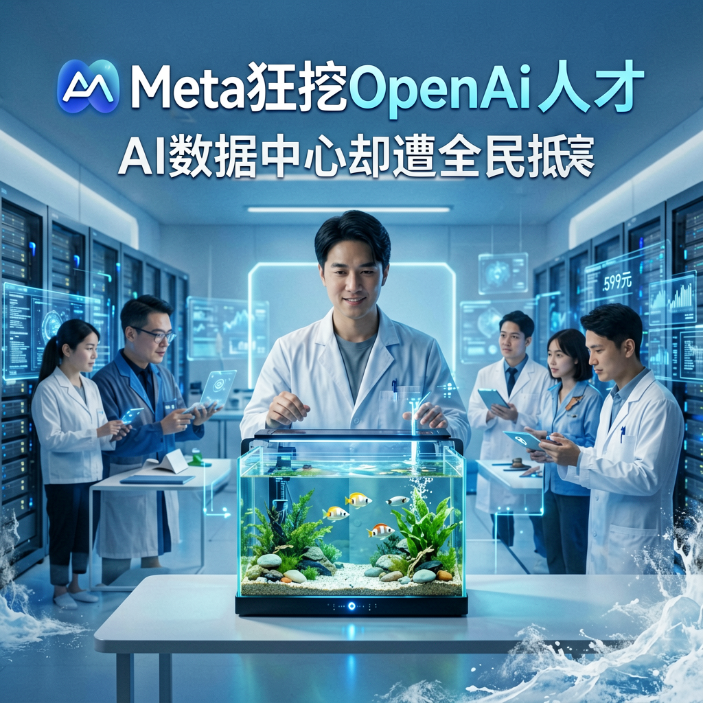 Meta狂挖OpenAI人才，AI数据中心却遭全民抵制