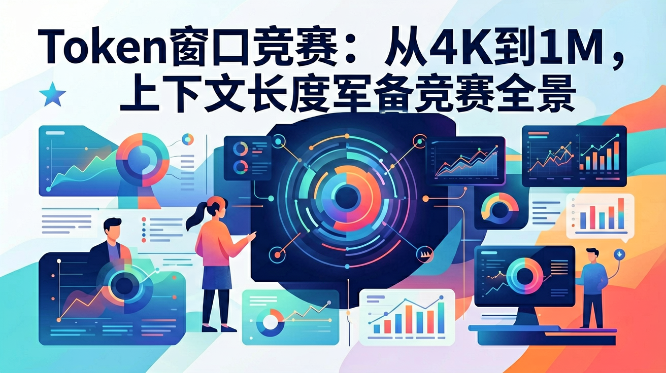 Token窗口竞赛：从4K到1M，上下文长度军备竞赛全景