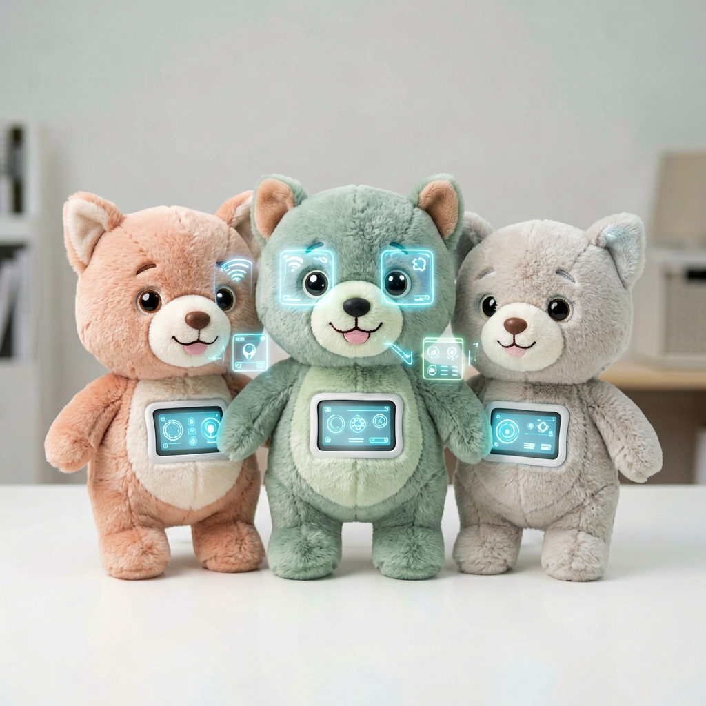 智能公仔展示