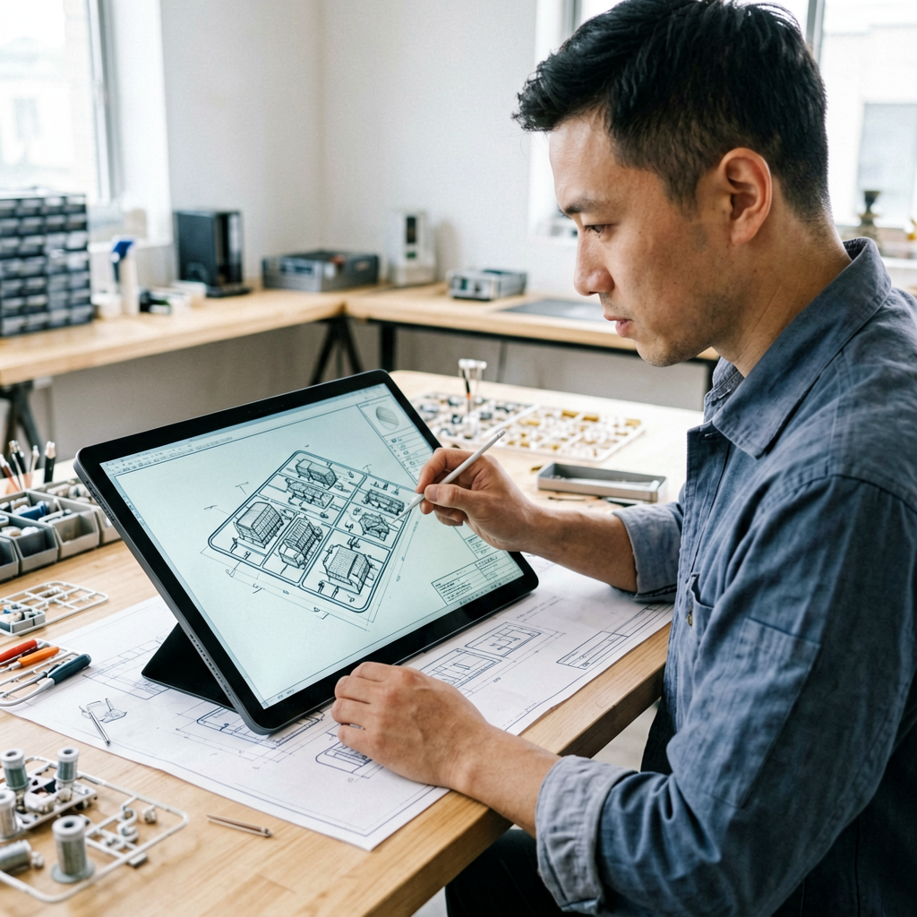 工程师审核3D图纸