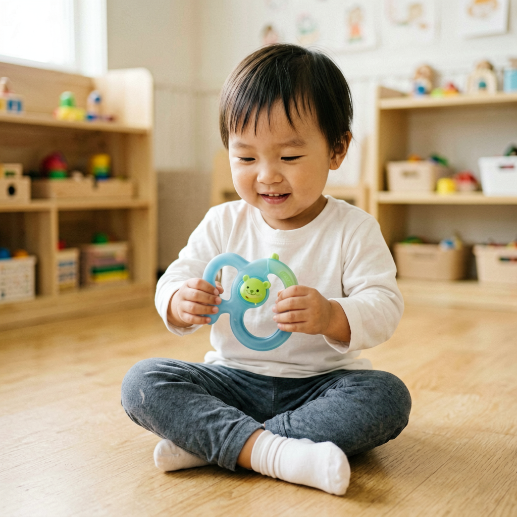 老陈在幼儿园观察儿童