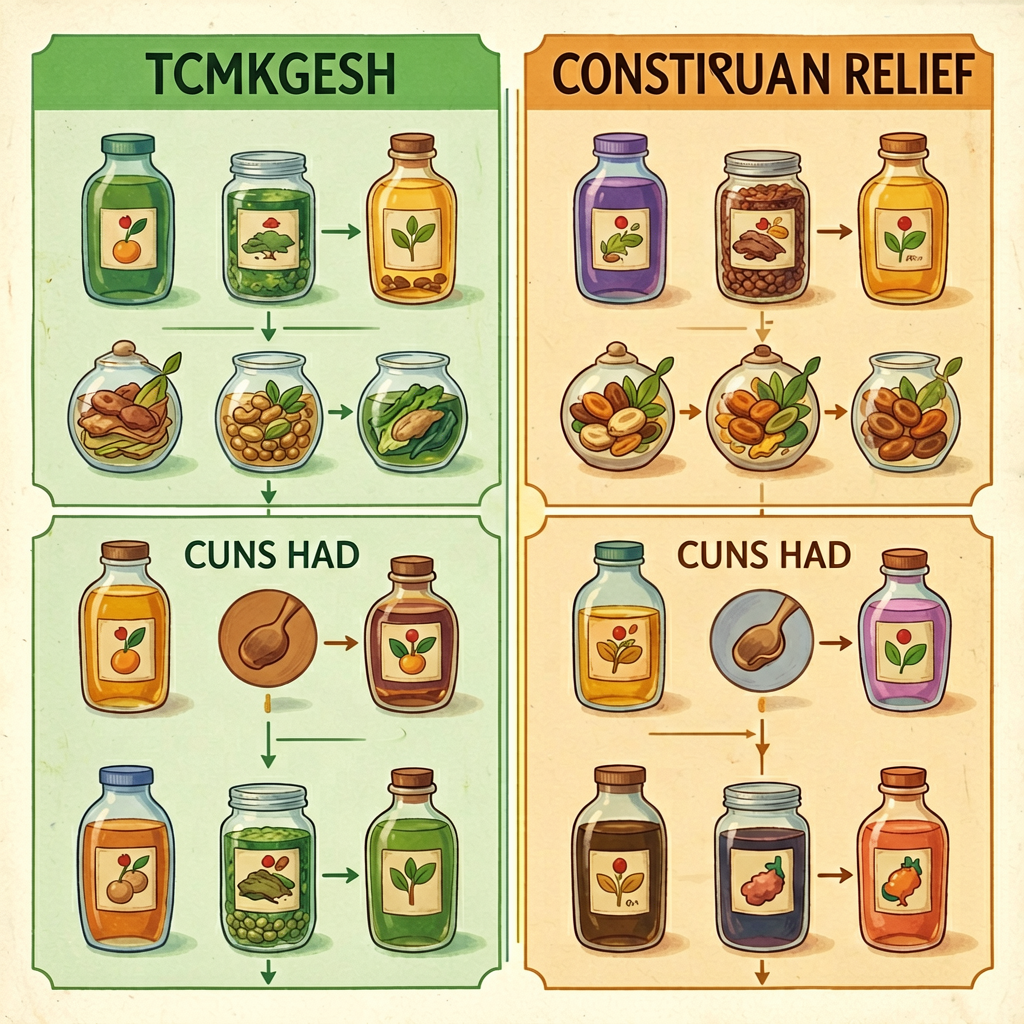 TCM approach to constipation and digestive health