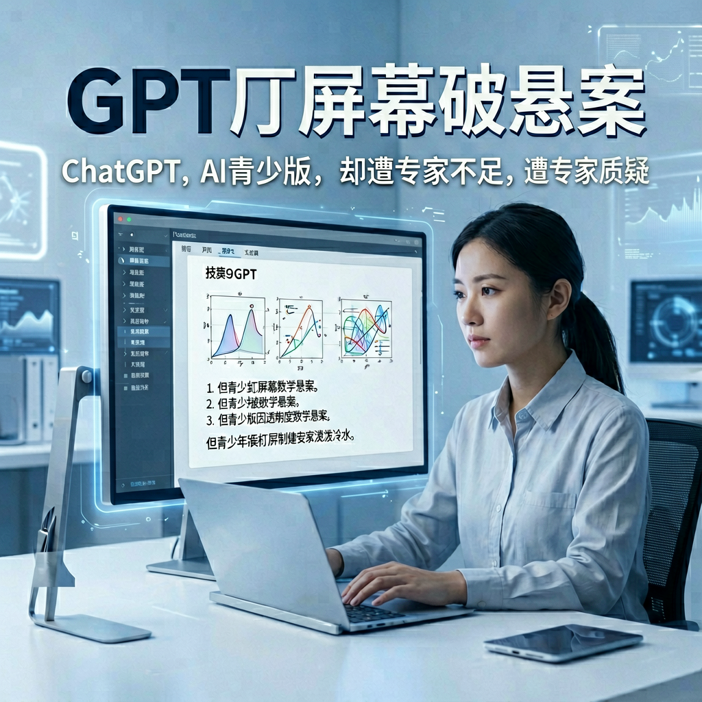 GPT盯屏幕破悬案，AI青少年版却遭专家泼冷水