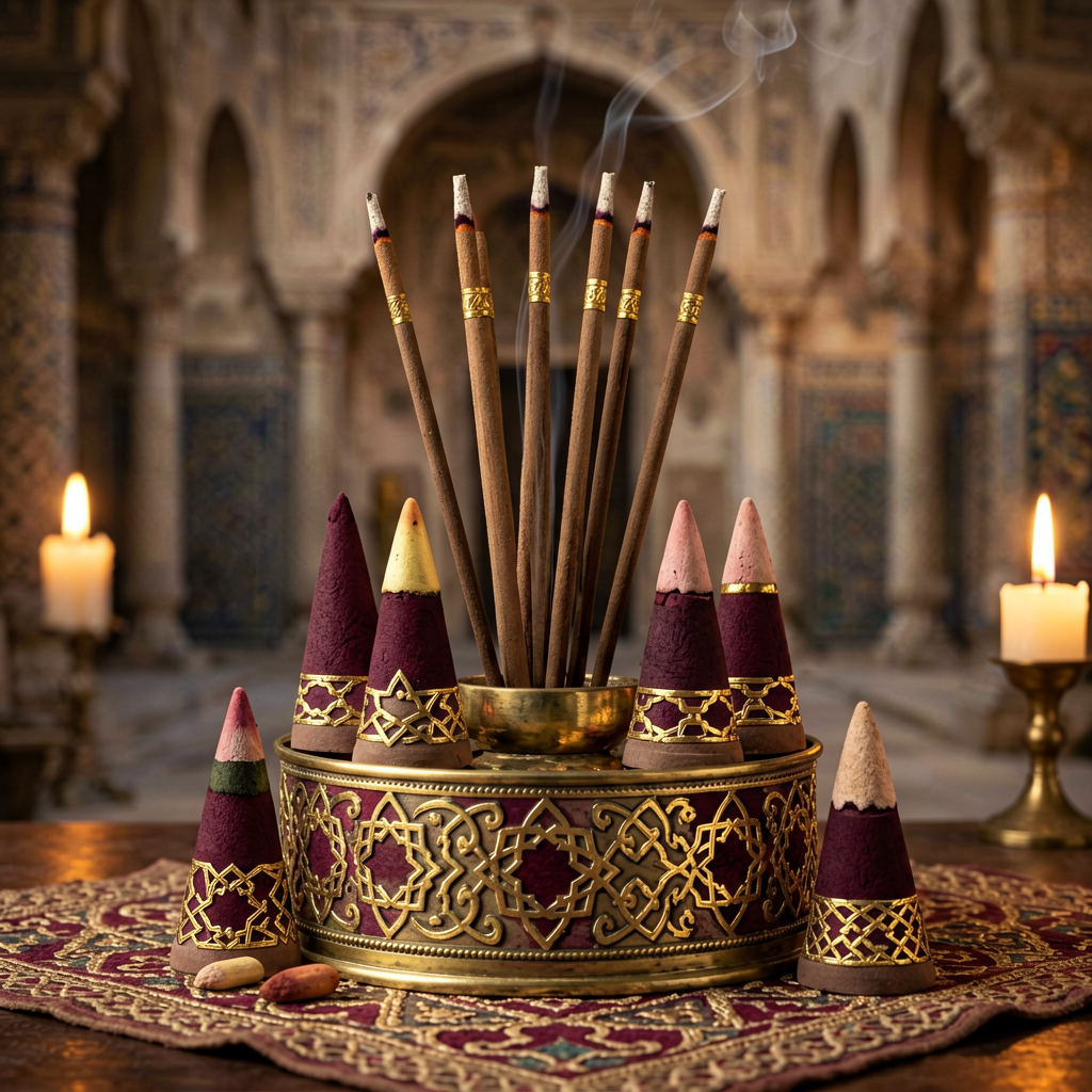 Incense article illustration