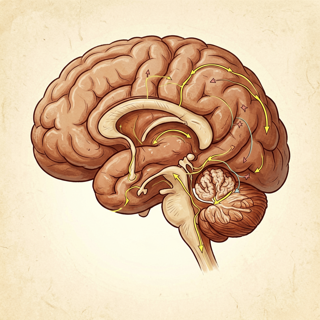 TCM liver meridian and sleep-wake cycle anatomy