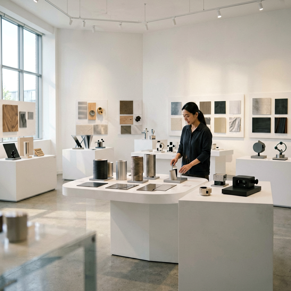 柔性生产线与新材料展示