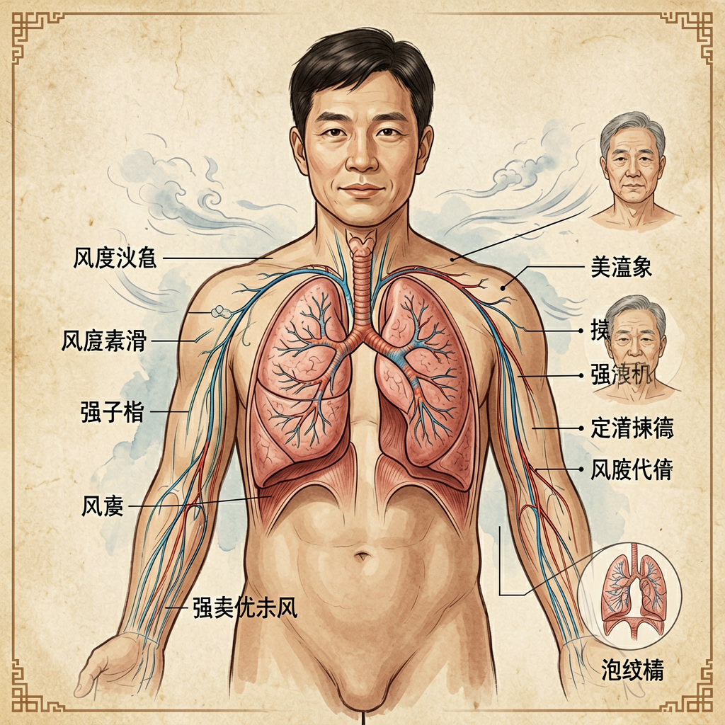 TCM respiratory system