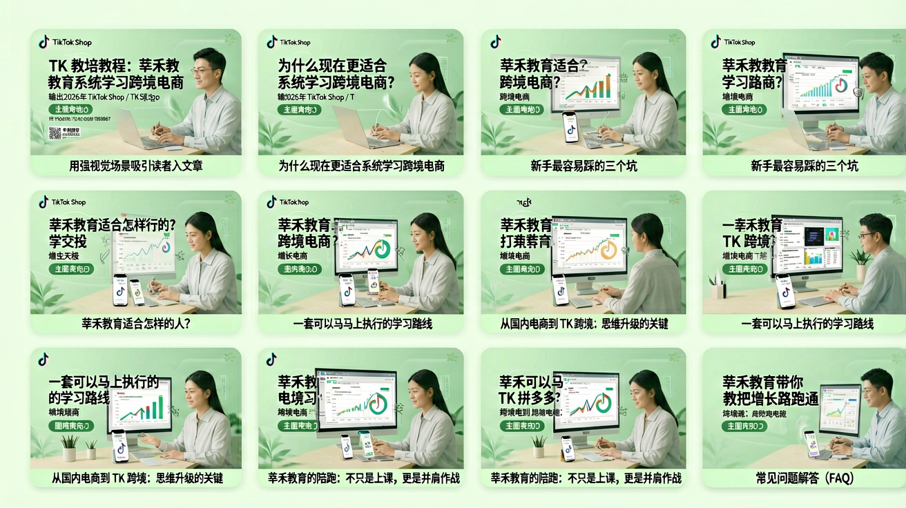 从国内电商到 TK 跨境：思维升级的关键 章节配图