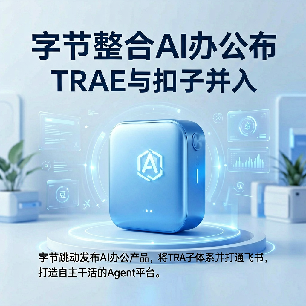 字节整合AI办公：推豆包工作，TRAE与扣子并入