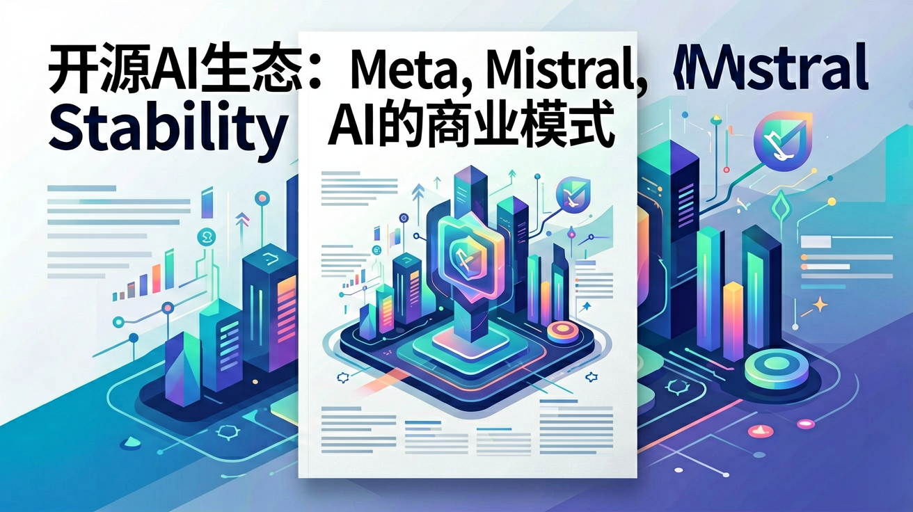 开源AI生态：Meta、Mistral、Stability AI的商业模式