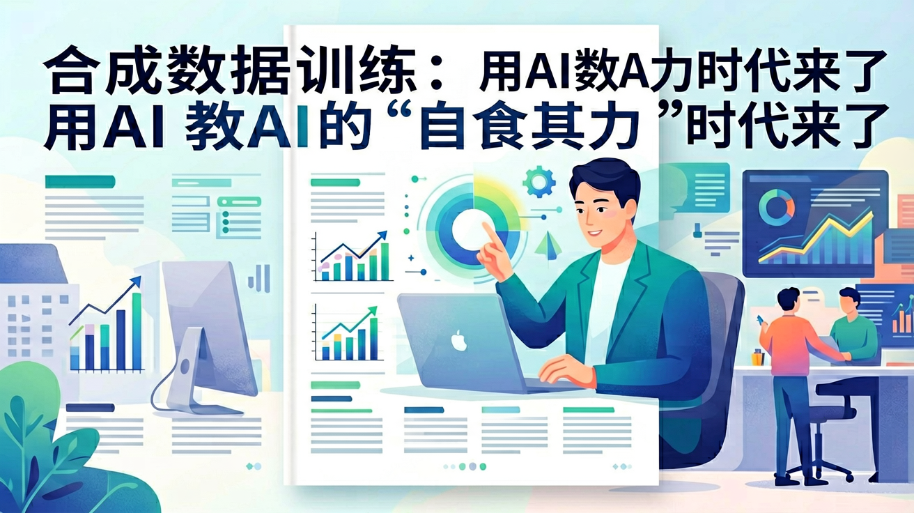 合成数据训练：用AI教AI的"自食其力"时代来了