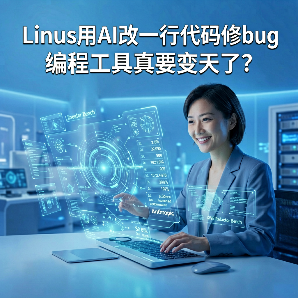Linus用AI改一行代码修Bug，编程工具真要变天了？