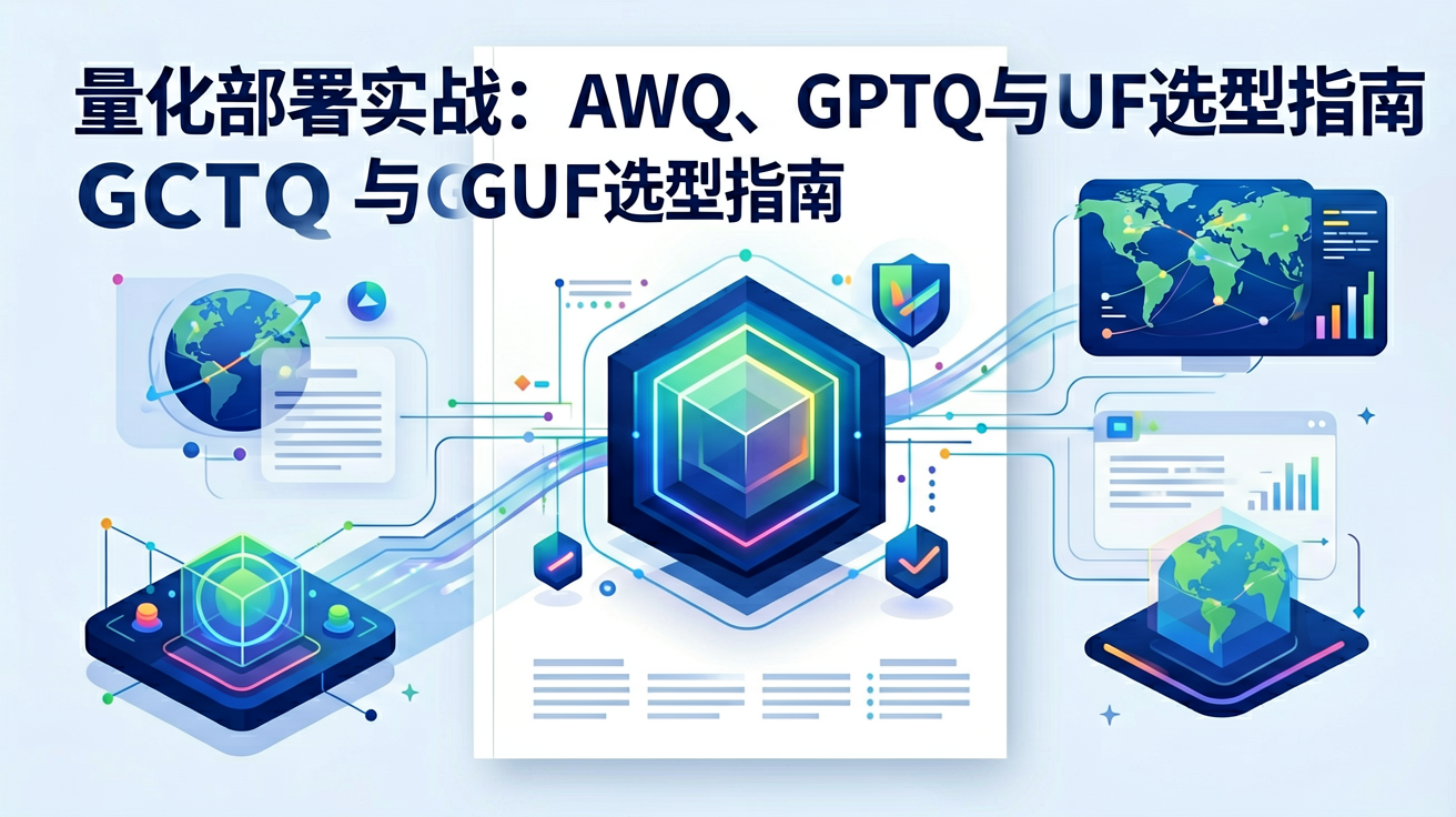 量化部署实战：AWQ、GPTQ与GGUF选型指南