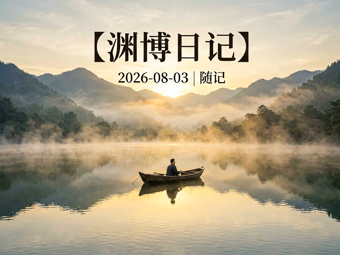 【渊博日记】2026-08-03 随记的头图