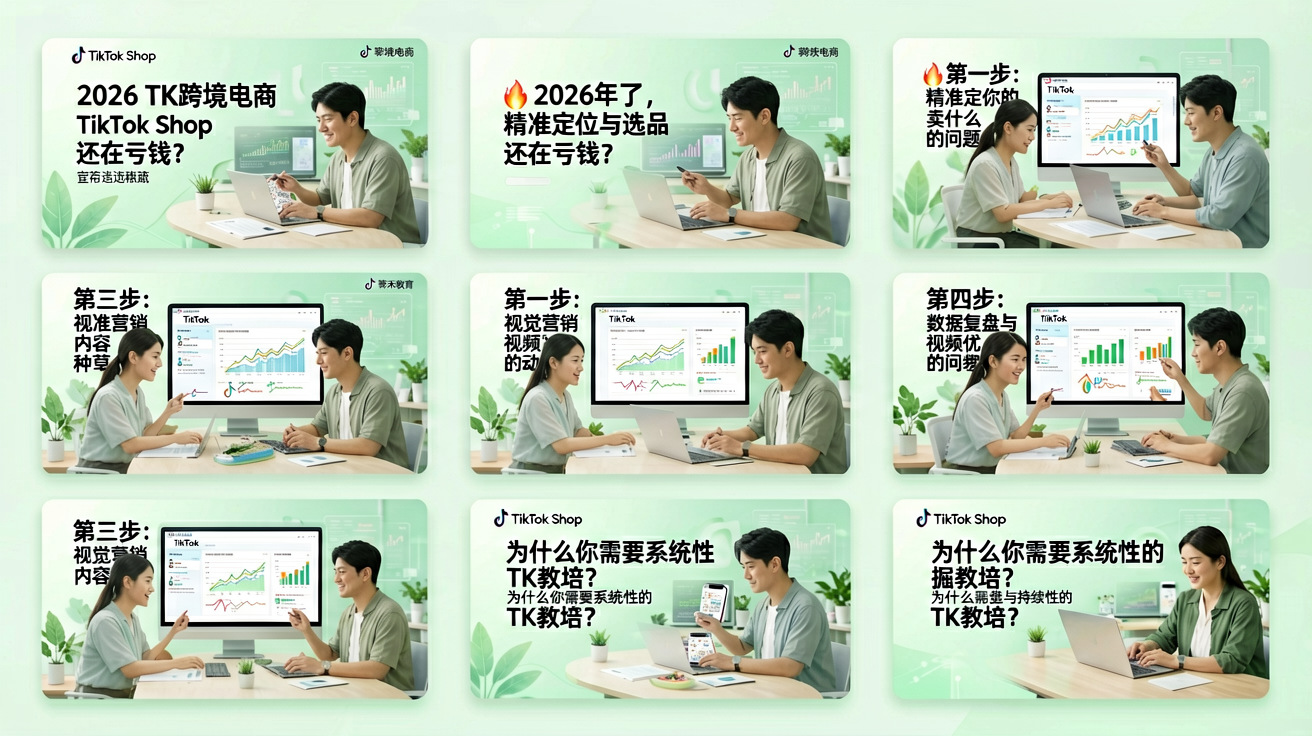 TikTok Shop 跨境电商全链路体系图