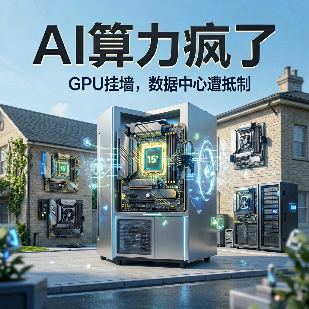 AI算力疯了：涨价15%、GPU挂墙、数据中心遭抵制