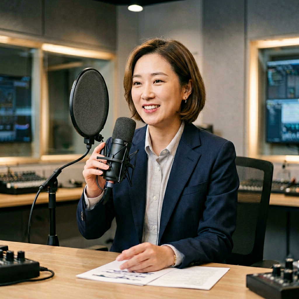 母语级配音录音现场