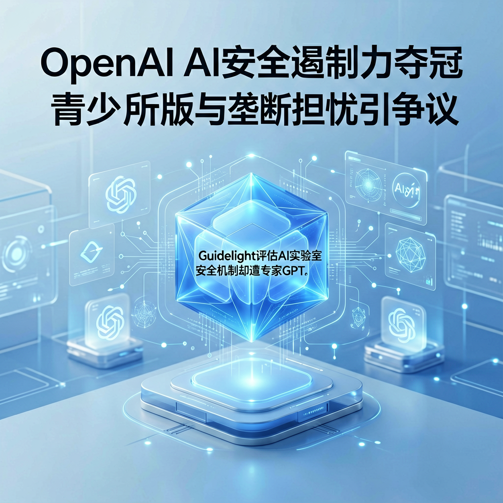 OpenAI AI安全遏制力夺冠，青少年版与垄断担忧引争议