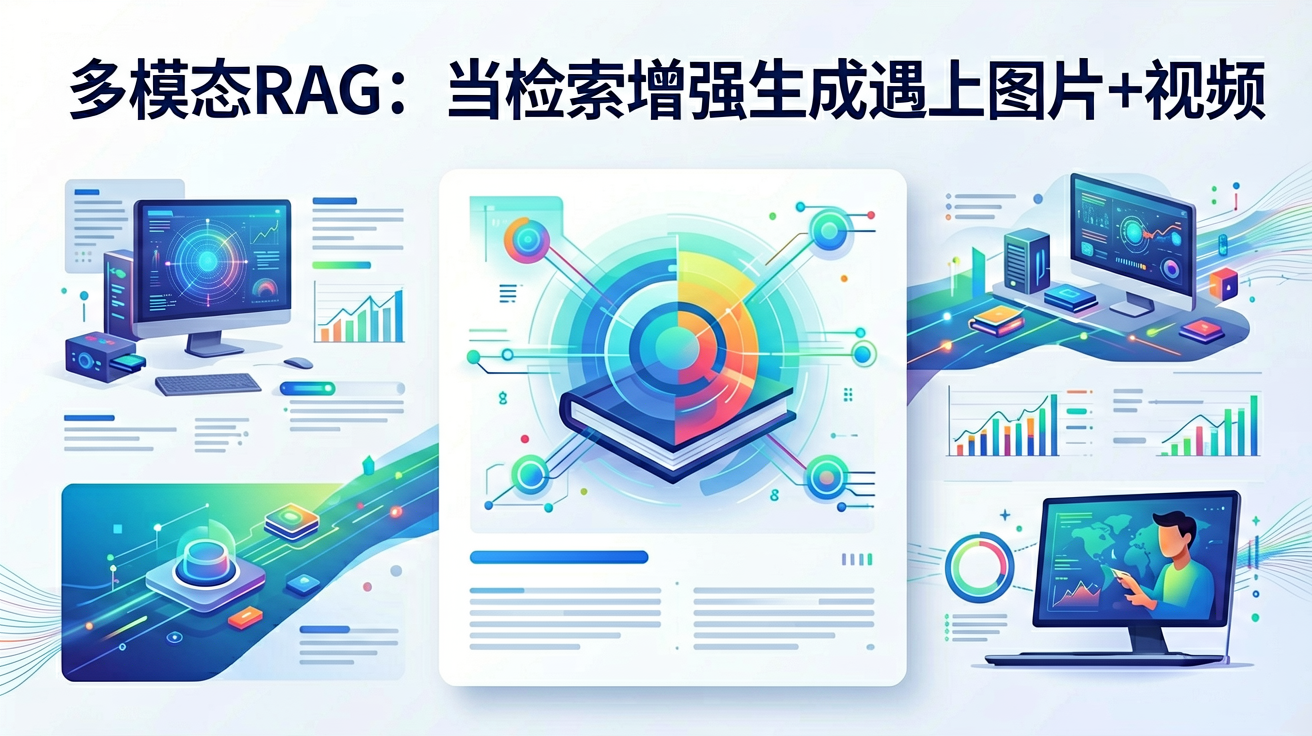 多模态RAG：当检索增强生成遇上图片+视频