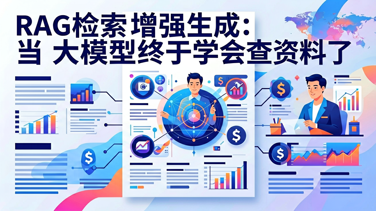 RAG检索增强生成：当大模型终于学会查资料了