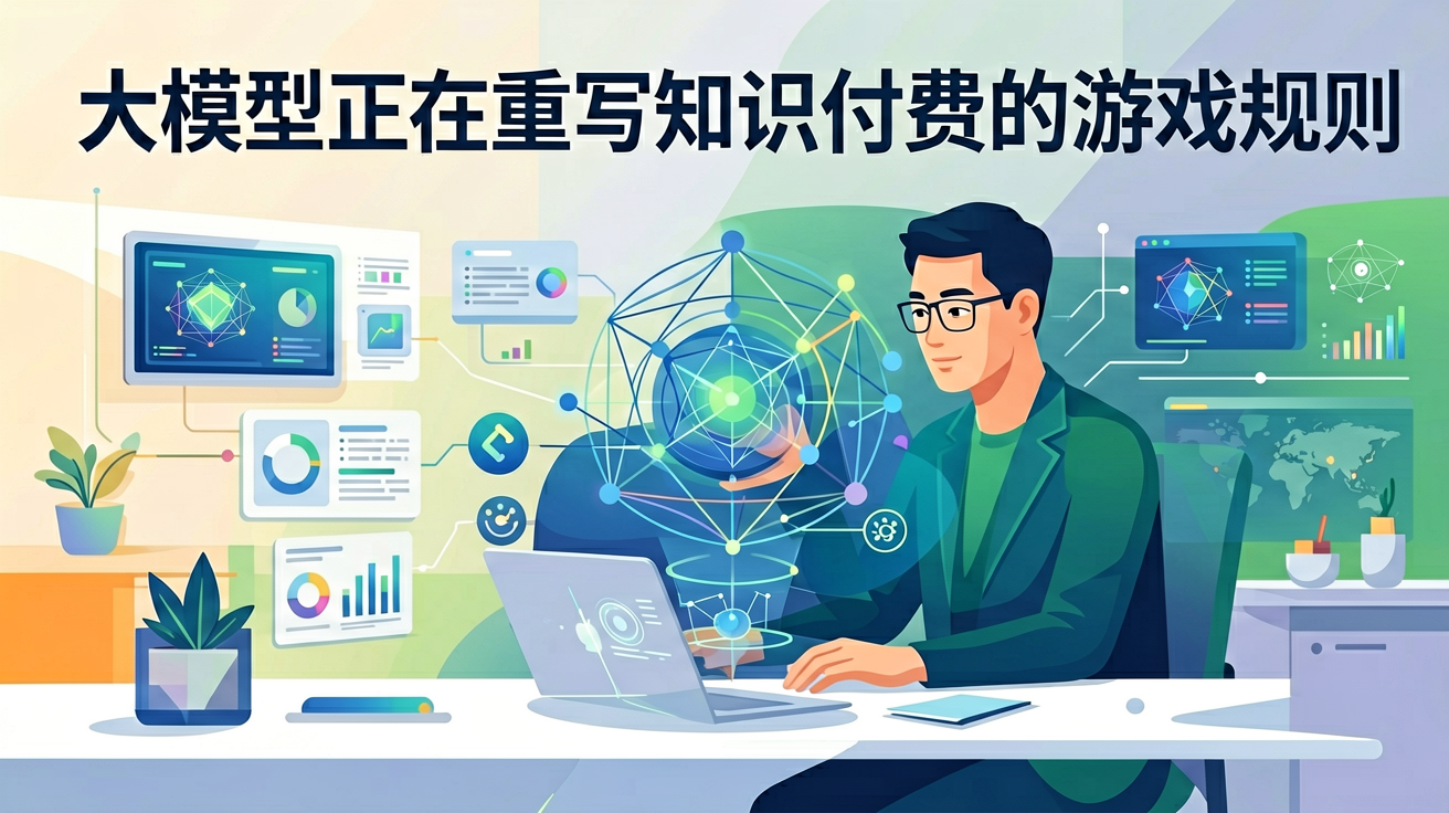 大模型正在重写知识付费的游戏规则