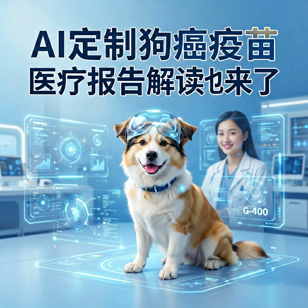 AI定制狗癌疫苗融资400万，医疗报告解读也来了
