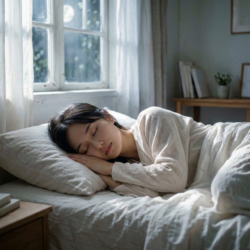 Peaceful sleep for liver meridian harmony