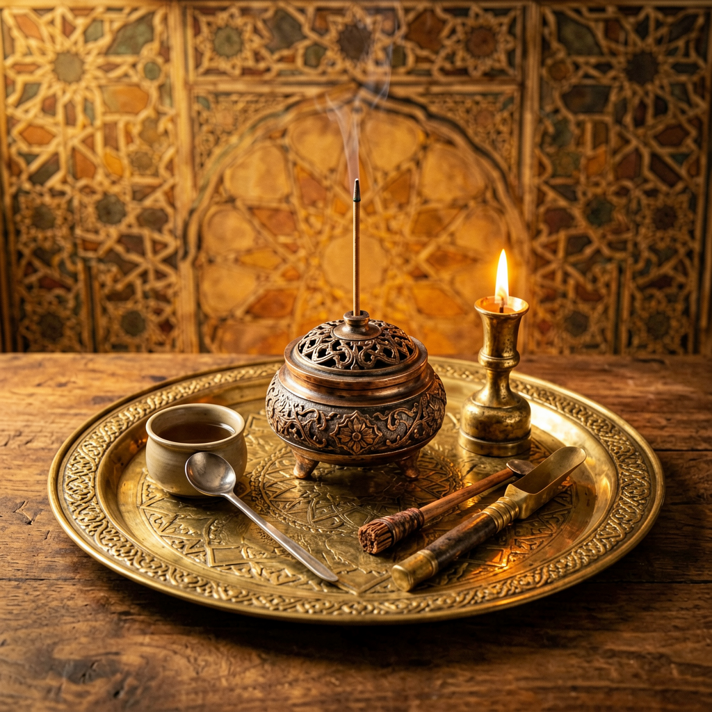 Incense article illustration