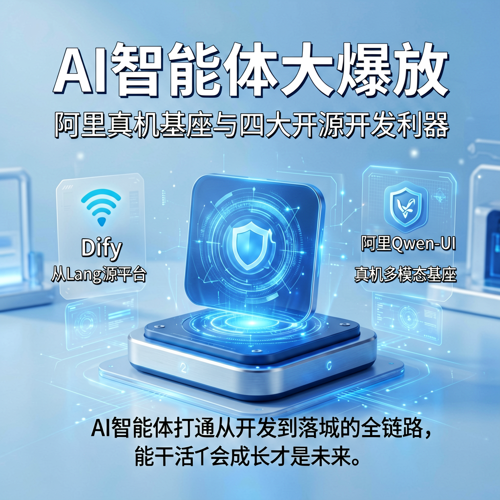 AI智能体大爆发：阿里真机基座与四大开源开发利器