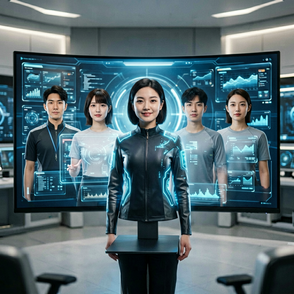 全球屏幕同步数字人