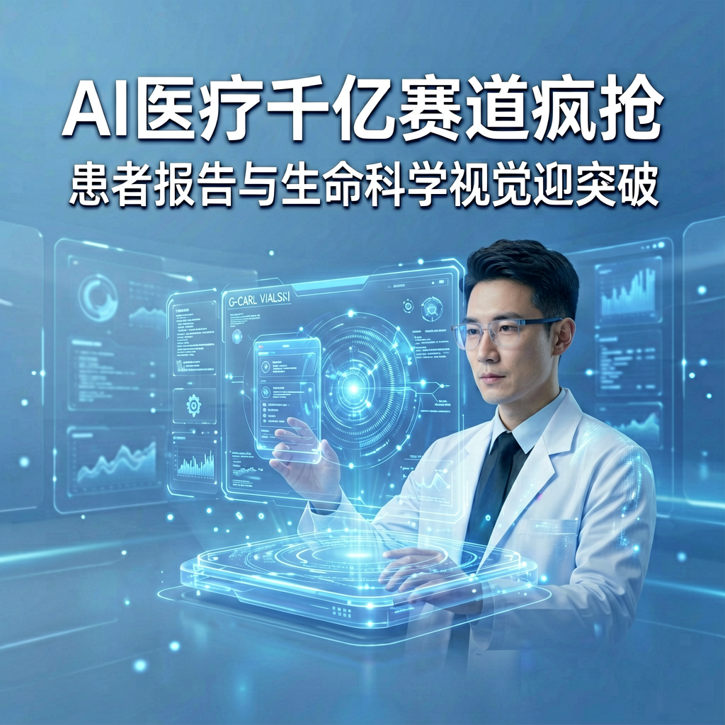AI医疗千亿赛道疯抢：患者报告与生命科学视觉迎突破