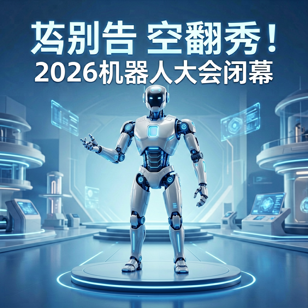 AI机器人告别空翻秀！2026机器人大会闭幕，进军文旅