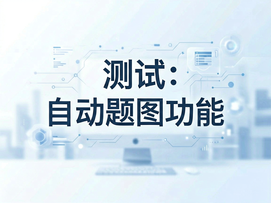 测试：自动题图功能的头图