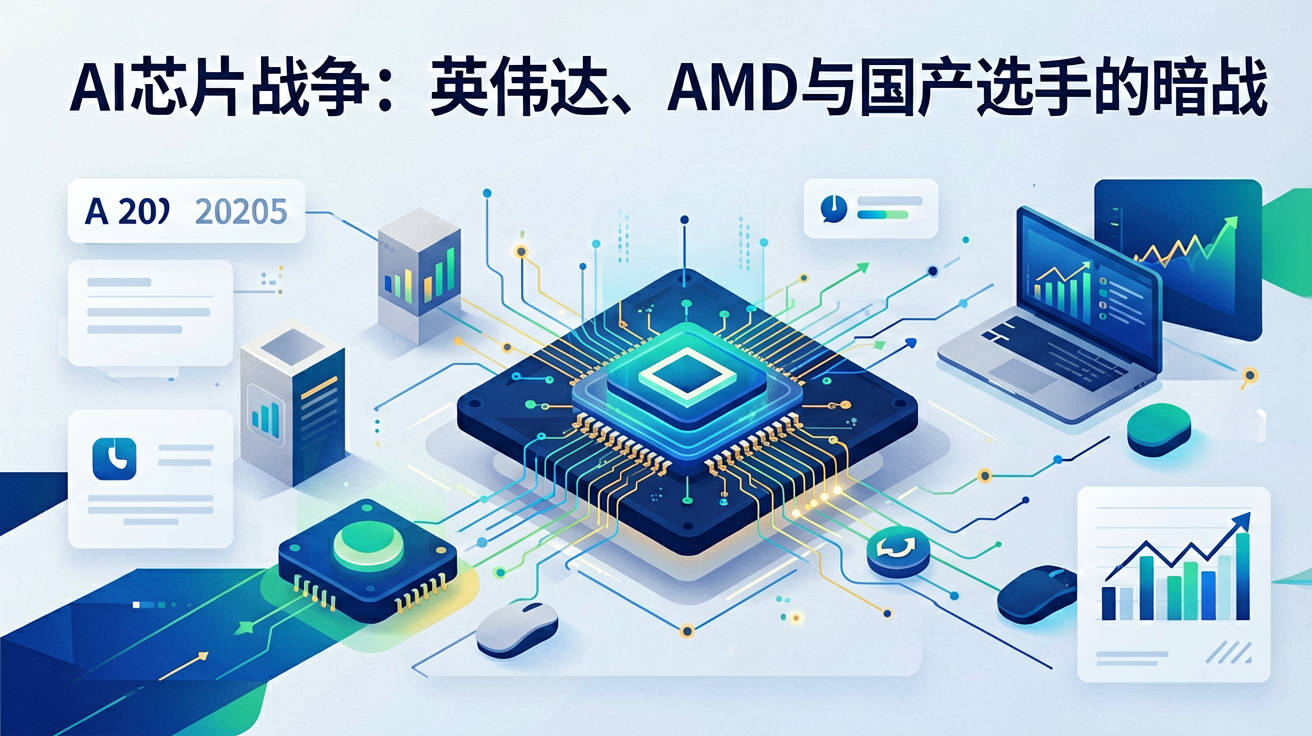 AI芯片战争：英伟达、AMD与国产选手的暗战