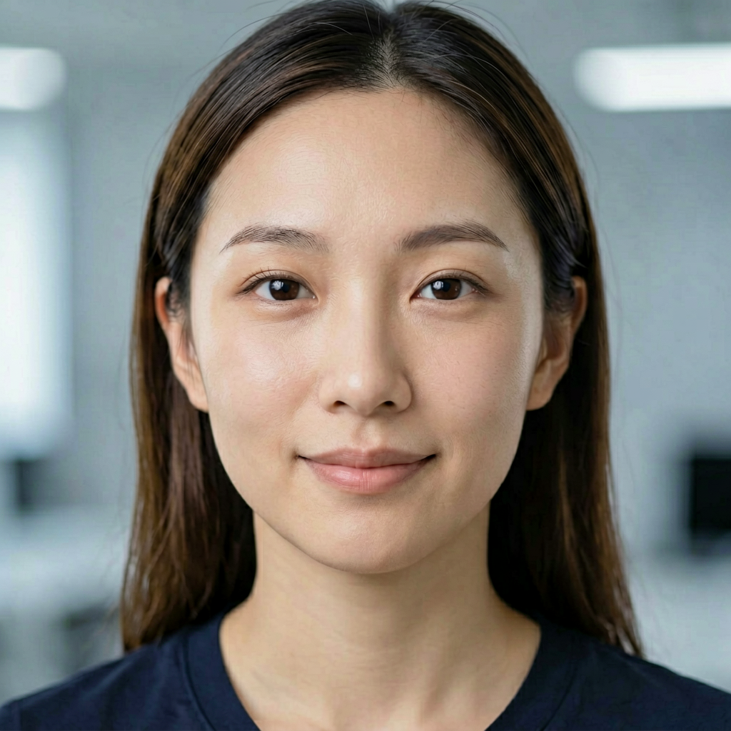 数字人表情微调特写