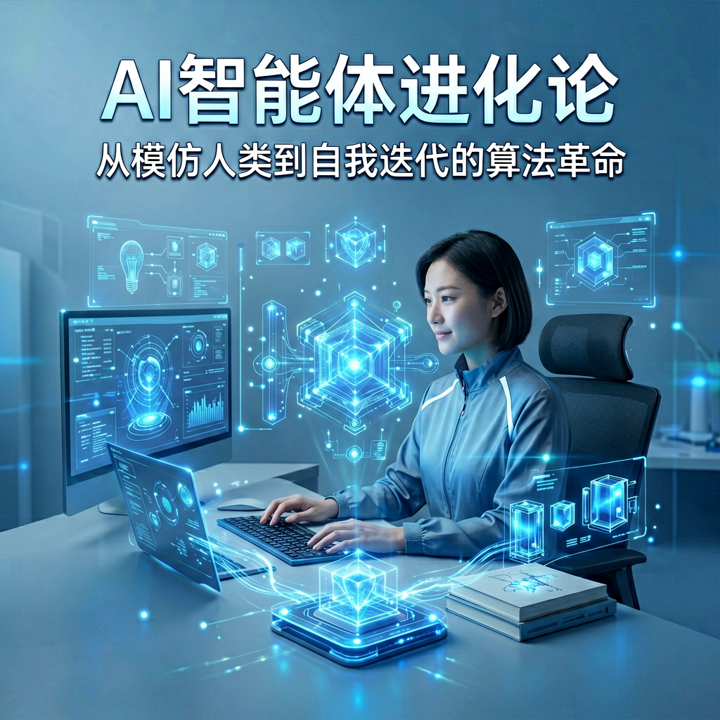 AI智能体进化论：从模仿人类到自我迭代的算法革命