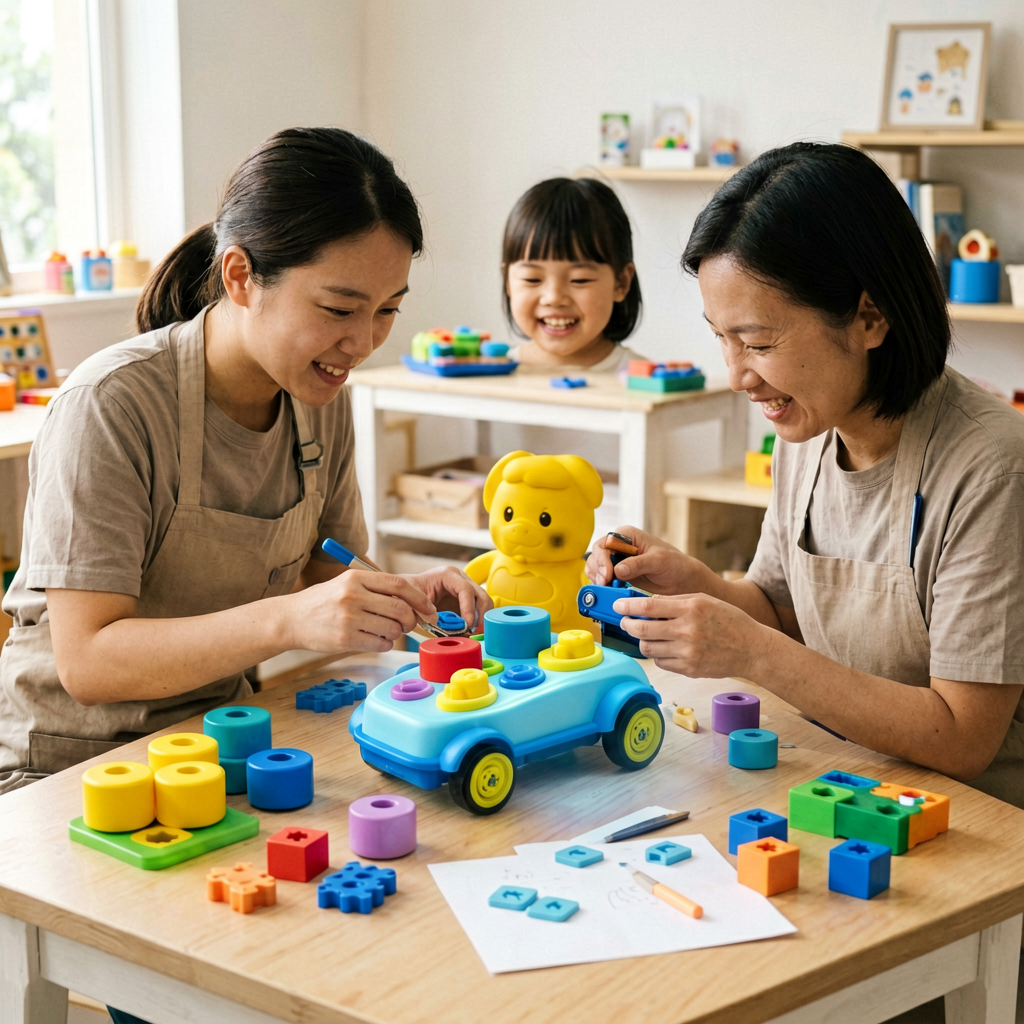 工程师优化教育玩具