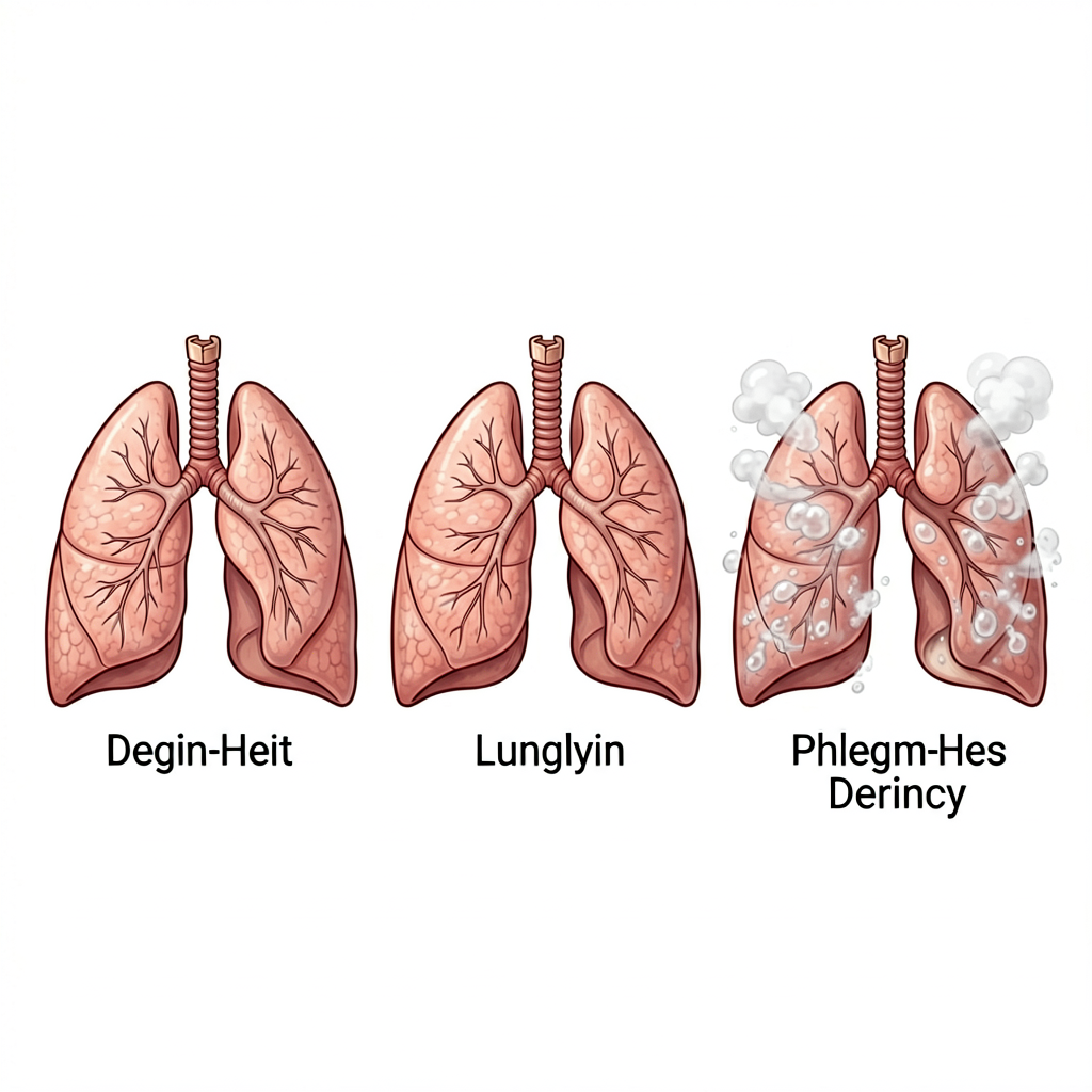 Three TCM lung insomnia patterns