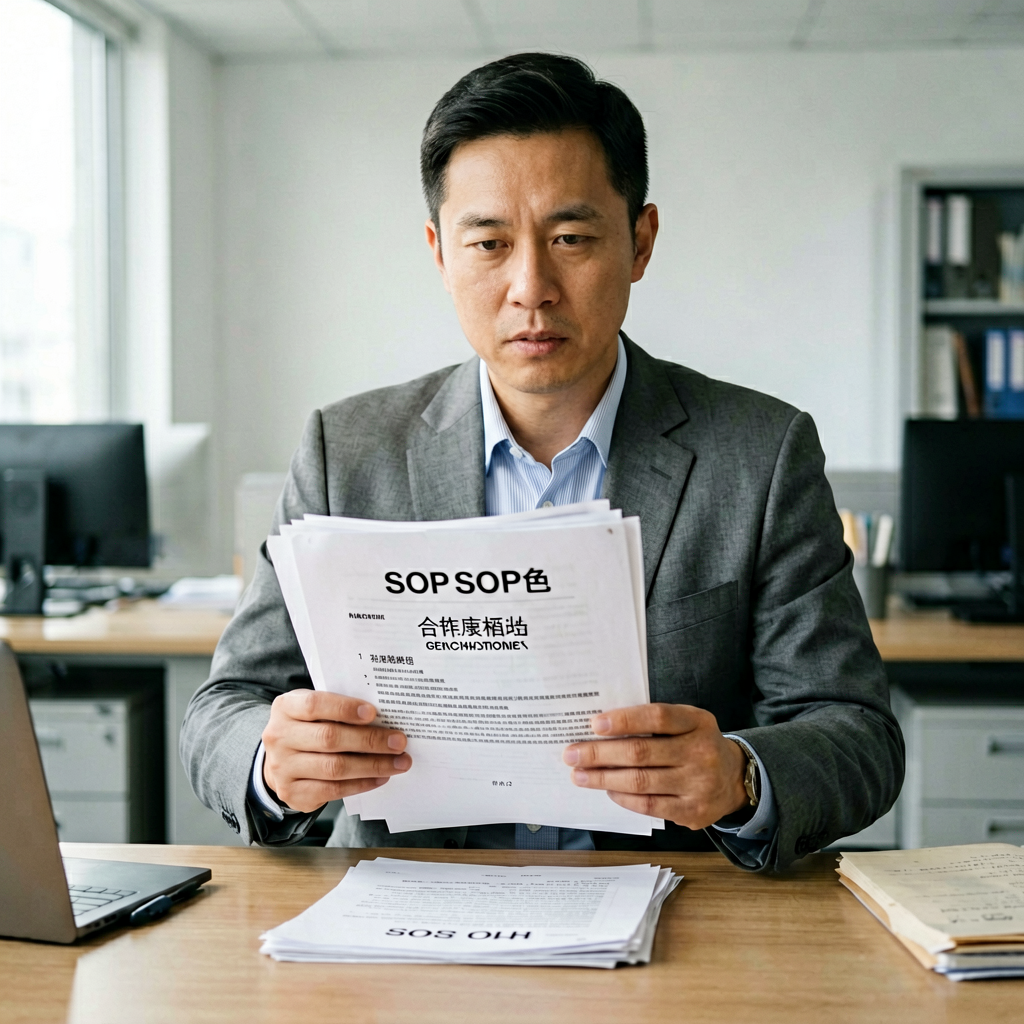 采购经理面对SOP文档