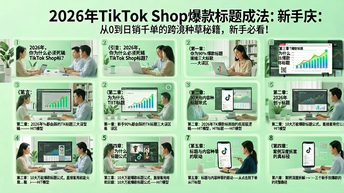10大TK爆款标题公式速查表,按场景分类