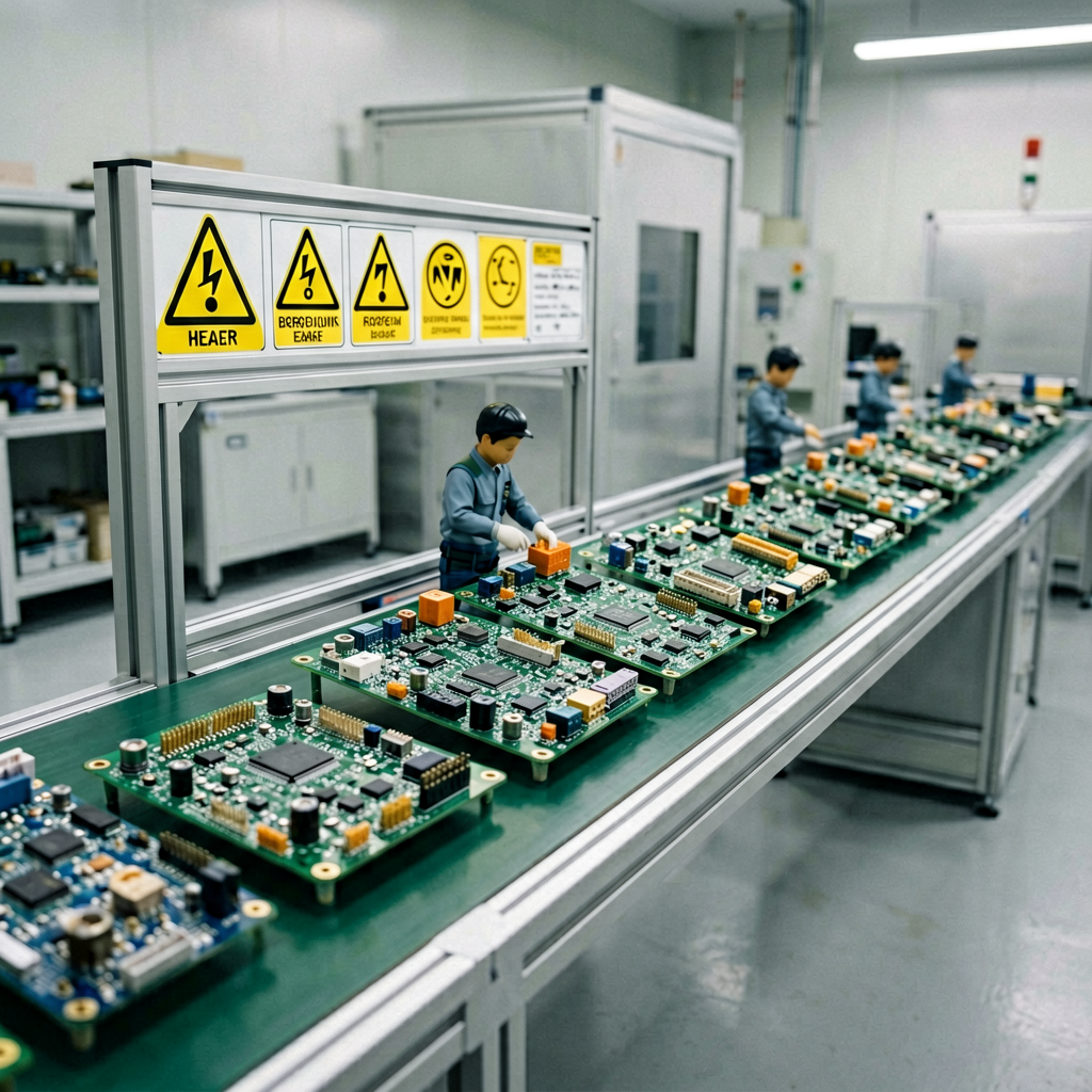 PCB组装生产线