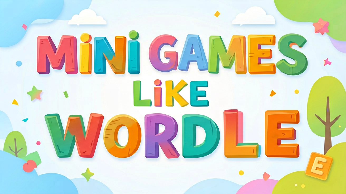 mini games like wordle - free online word puzzle game