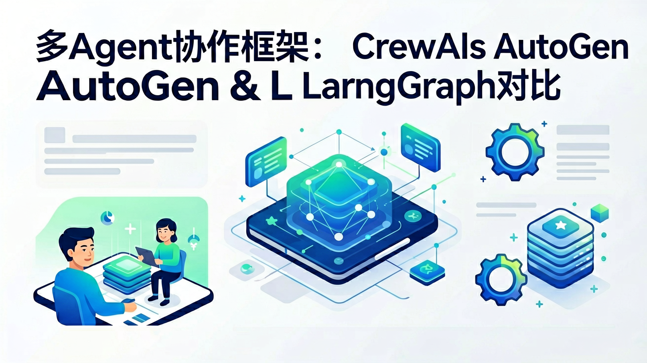 多Agent协作框架：CrewAI vs AutoGen vs LangGraph对比