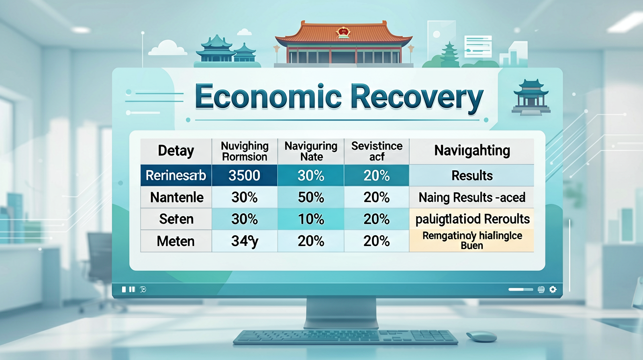 China's Economic Recovery: Navigating Results and Schedules Amidst ...