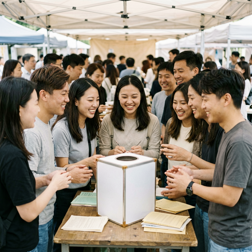 潮玩盲盒热销现场