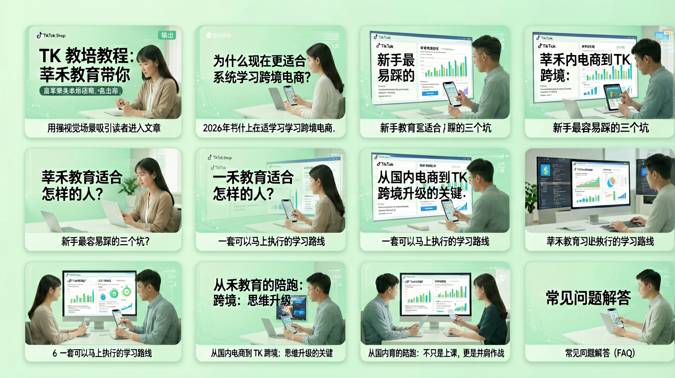 一套可以马上执行的学习路线 章节配图