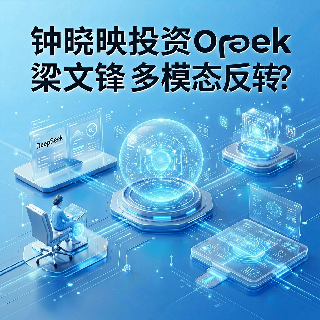 钟睒睒投资DeepSeek，梁文锋多模态反转，AI路线生变？