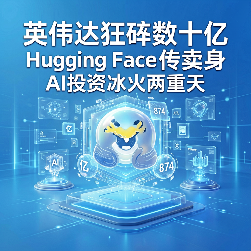 英伟达狂砸数十亿，Hugging Face传卖身，AI投资冰火两重天